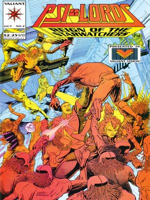 cover image of Psi-Lords (1994), Issue 2